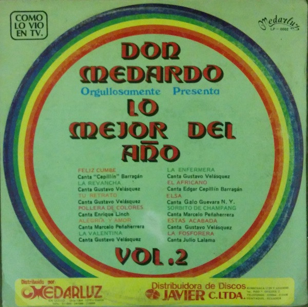 Album herunterladen Don Medardo Y Sus Players - Orgullosamente Presenta Lo Mejor Del Año Vol 1