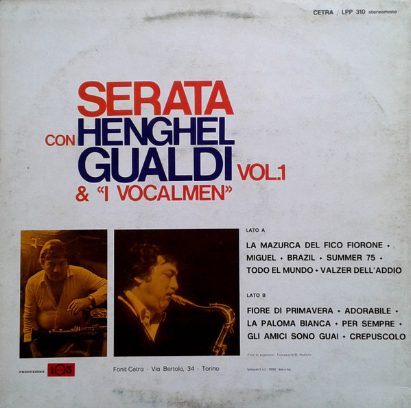 lataa albumi Henghel Gualdi - Serata Con Henghel Gualdi I Vocalmen Vol1