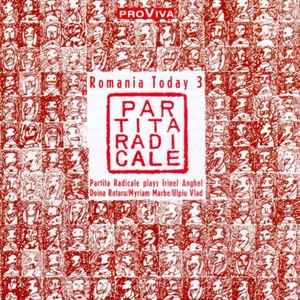 Partita Radicale - Romania Today 3 album cover