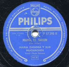 Maria Zamora Y Sus Muchachos - Mama, El Baion! / Camarero album cover