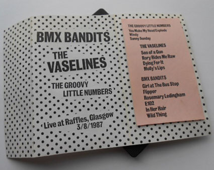 baixar álbum BMX Bandits + The Vaselines + The Groovy Little Numbers - Live At Raffles Glasgow 381987