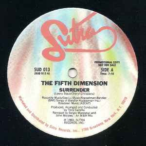 The Fifth Dimension - Surrender album cover