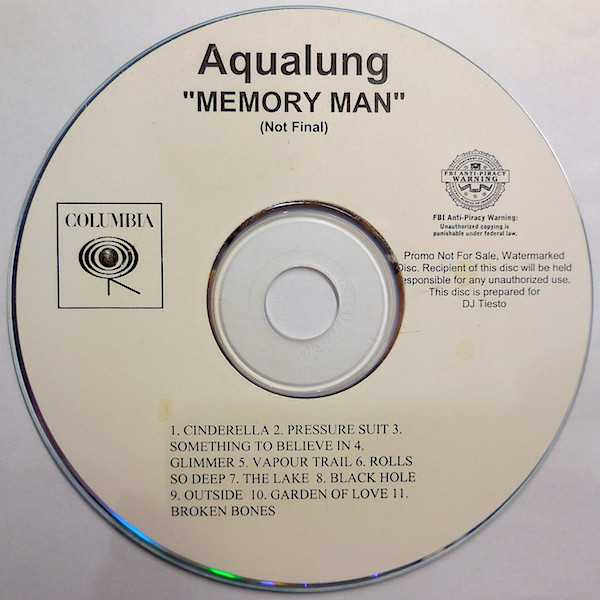 Aqualung - Memory Man | Releases | Discogs