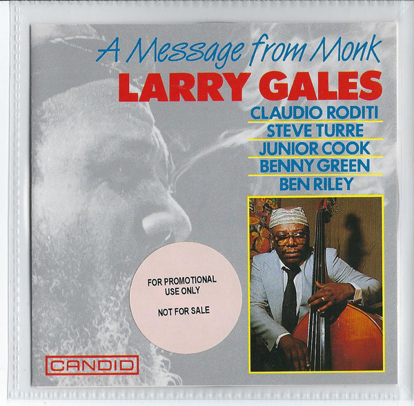lataa albumi Larry Gales - A Message From Monk
