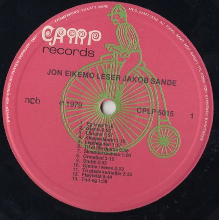 télécharger l'album Jon Eikemo - Jon Eikemo Leser Jakob Sande