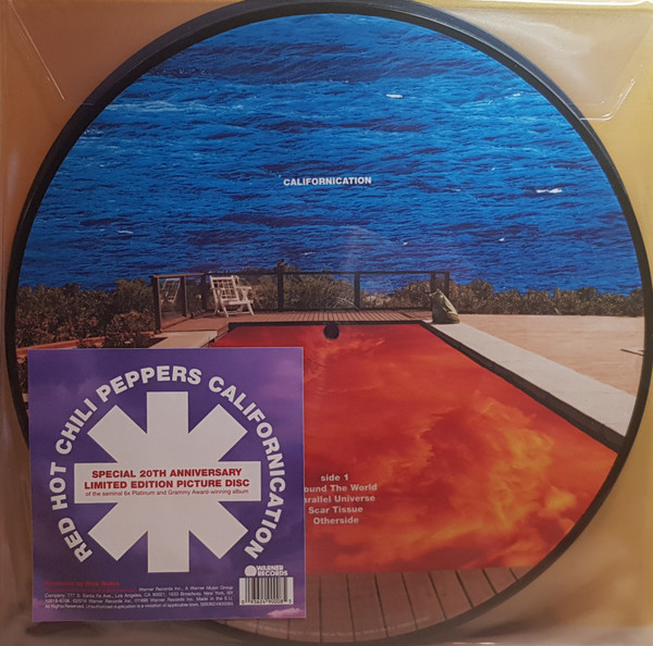 Red Hot Chili Peppers - Californication [New Vinyl LP] Explicit, Picture  Disc 93624900085