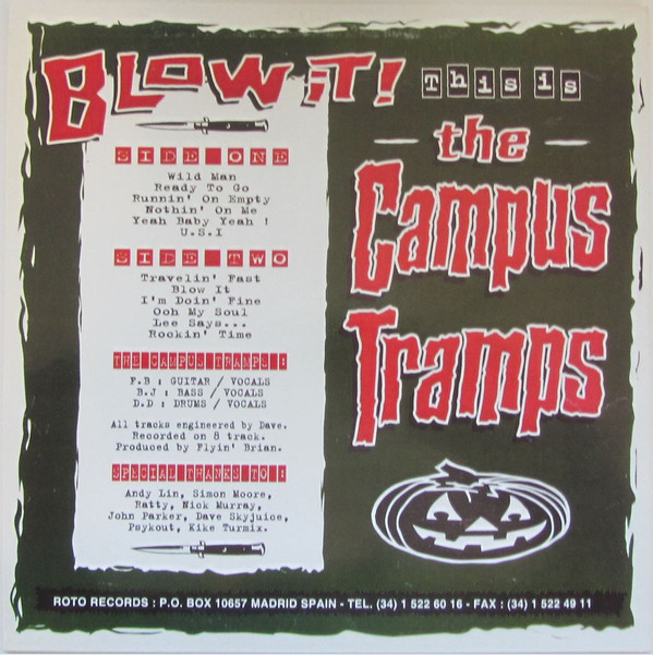 baixar álbum The Campus Tramps - Blow It