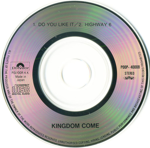 CD キングダムカム do you like it 8cm8センチシングル 洋楽-