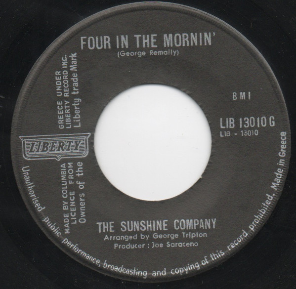 télécharger l'album The Sunshine Company - Back On The Street Again