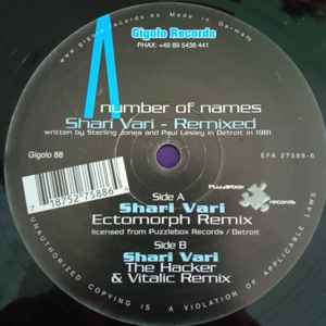 A Number Of Names - Shari Vari - Remixed
