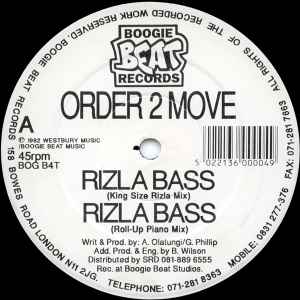 Order 2 Move - Rizla Bass album cover