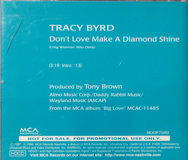 descargar álbum Tracy Byrd - Dont Love Make A Diamond Shine