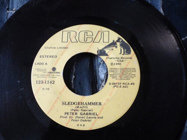 télécharger l'album Peter Gabriel - Sledgehammer Mazo