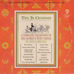 Jimmy Joyce - This Is Christmas: The Alfred S. Burt Carols album cover