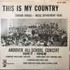 The Andover All-School Bands - “This Is My Country” The Andover All-School Concert