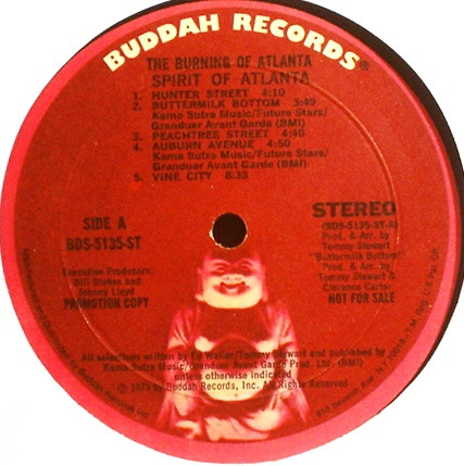 The Spirit Of Atlanta – The Burning Of Atlanta (1973, Monarch