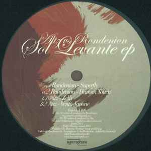 Altz - Sol Levante Ep album cover
