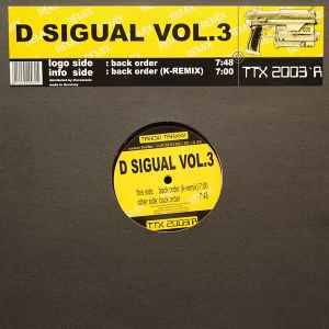 Back Order (Remix) - D Sigual Vol.3