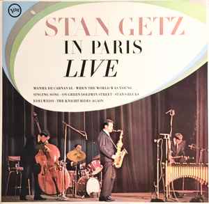 Stan Getz - In Paris Live album cover