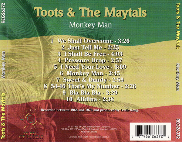 Toots And The Maytals – Sweet And Dandy (1969, Vinyl) - Discogs