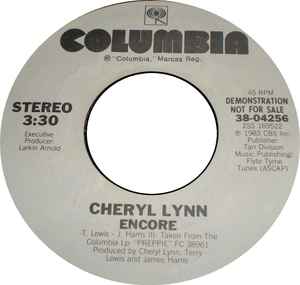 Cheryl Lynn - Encore  album cover