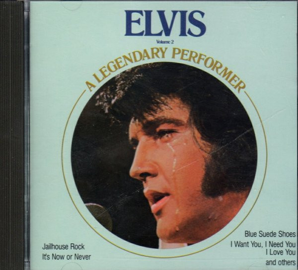 Elvis A Legendary Performer Volume 2 1989 Cd Discogs