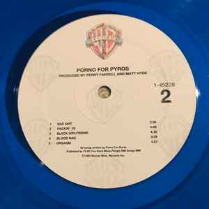 Porno For Pyros – Porno For Pyros (1993, Blue, Vinyl) - Discogs