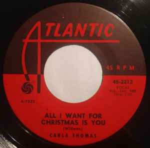 Carla Thomas - All I Want For Christmas Is You / Gee Whiz, It's Christmas album cover