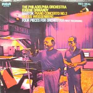 Béla Bartók - Piano Concerto No. 2 / Four Pieces For Orchestra album cover
