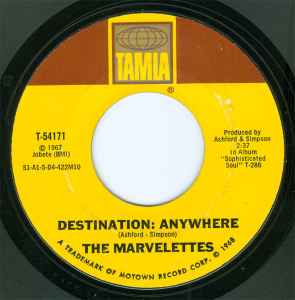 The Marvelettes - Destination: Anywhere / What's Easy For Two Is Hard For One album cover