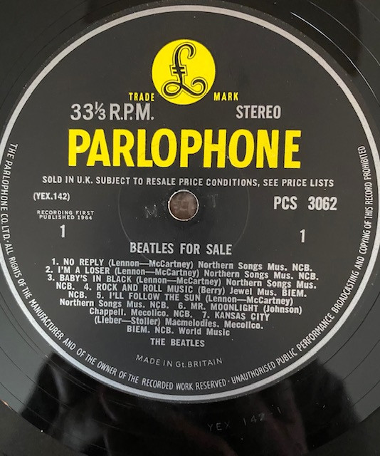 The Beatles - Beatles For Sale | Parlophone (PCS 3062) - 5