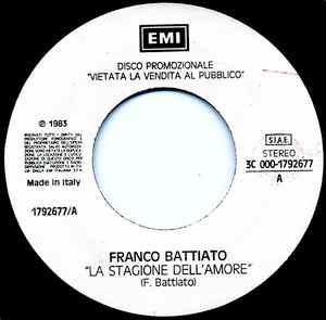 FRANCO BATTIATO _ La Voce del Padrone _ Vinile LP 33giri _ 1981