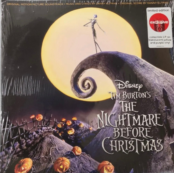 Album Artwork for Tim Burton's The Nightmare Before Christmas (Original Motion Picture Soundtrack) - Danny Elfman