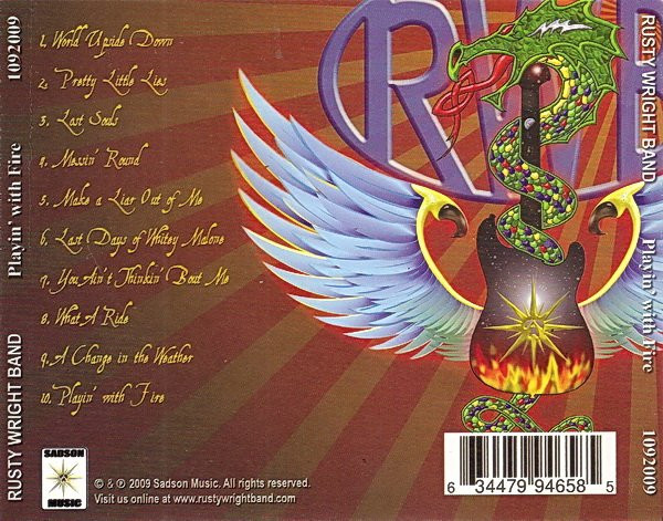 ladda ner album The Rusty Wright Band - Playin With Fire
