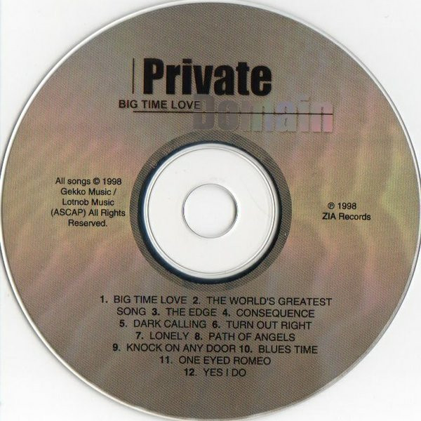 Album herunterladen Private Domain - Big Time Love