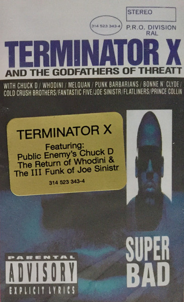 Terminator X & The Godfathers Of Threatt – Super Bad (1994, CD