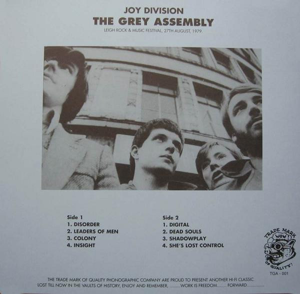 Joy Division – The Grey Assembly (2006, Yellow, Vinyl) - Discogs