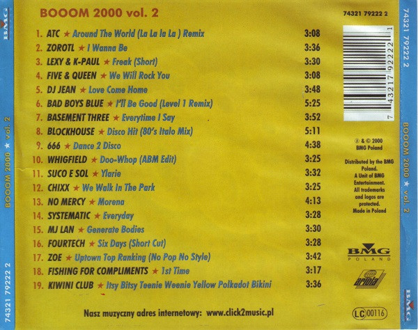 télécharger l'album Various - Booom 2000