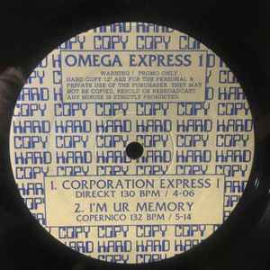 Omega Express Omega Express 1 Vinyl Discogs