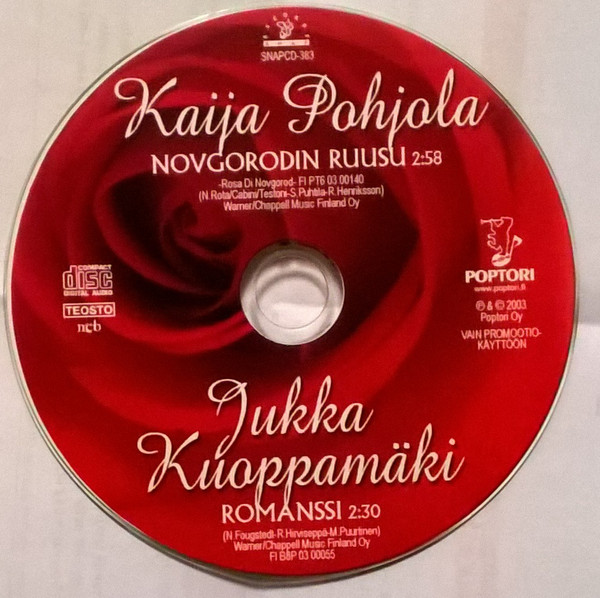 Kaija Pohjola / Jukka Kuoppamäki – Novgorodin Ruusu / Romanssi (2003, CDr)  - Discogs