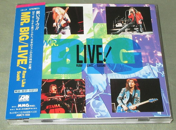 Mr. Big – Live! Raw Like Sushi (CD) - Discogs