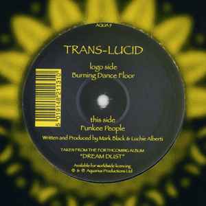 Trans-Lucid - Burning Dance Floor / Funkee People album cover
