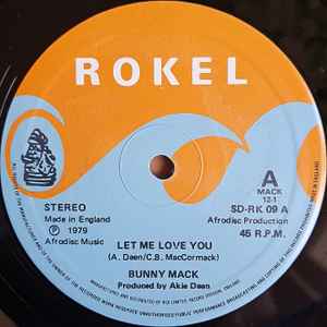 Bunny Mack – Let Me Love You (1980, Vinyl) - Discogs