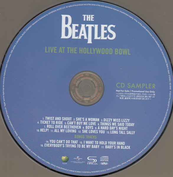 The Beatles – Live At The Hollywood Bowl (2016, SHM-CD, CD) - Discogs