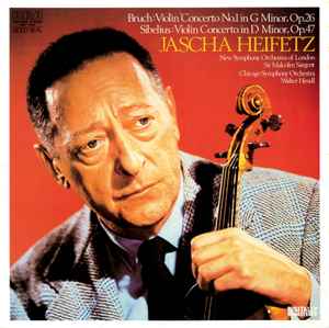 Jascha Heifetz - Bruch / Sibelius = ヤッシャ・ハイフェッツ