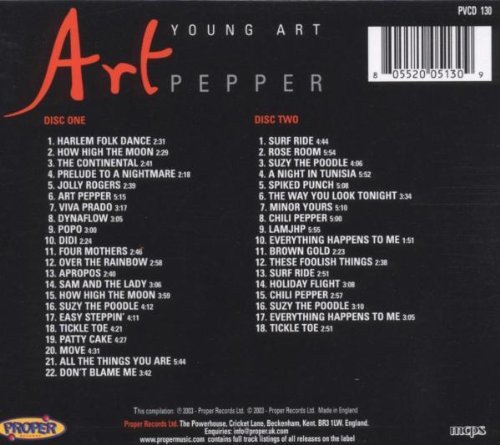 Album herunterladen Art Pepper - Young Art