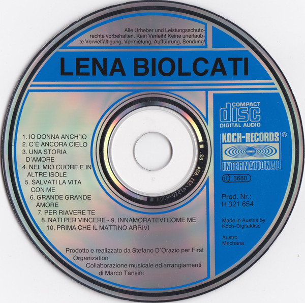 ladda ner album Lena Biolcati - Lena Biolcati