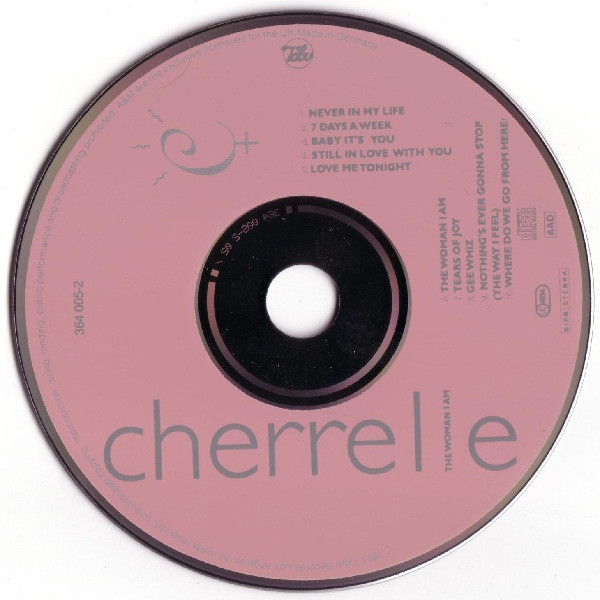 Cherrelle – The Woman I Am (1991, CD) - Discogs