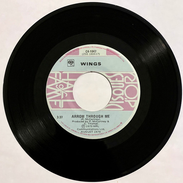 Wings - Arrow Through Me | Releases | Discogs