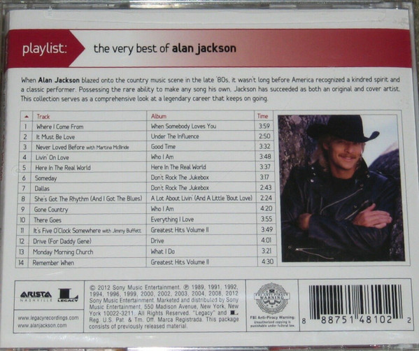 baixar álbum Alan Jackson - Playlist The Very Best Of Alan Jackson
